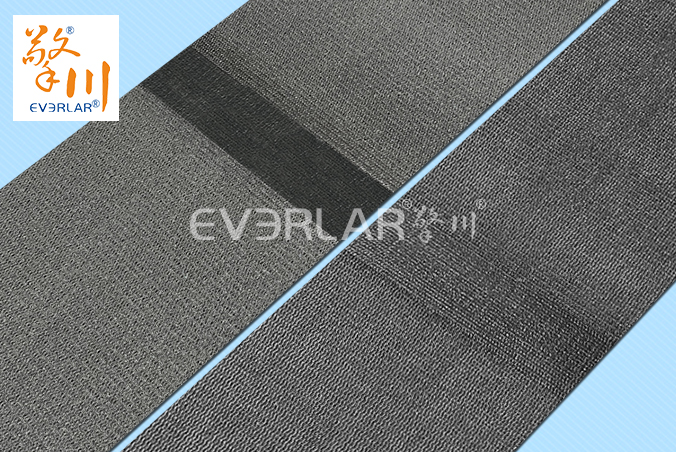 灰色PVK輸送帶耐磨抗撕裂物流分揀輸送機(jī)專用工業(yè)皮帶廠家定制