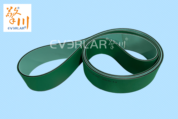 尼龍雙綠片基帶耐磨抗撕裂包裝印刷物流傳輸工業(yè)傳動(dòng)帶廠家定制