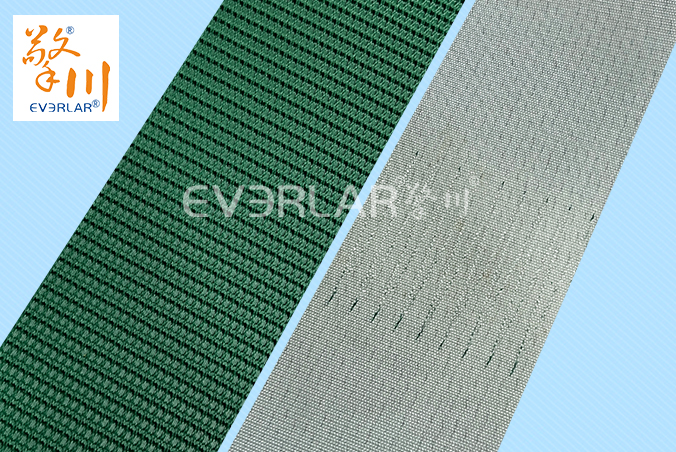 綠色PVC花紋帶防滑耐磨食品物流包裝封箱機提升機灌裝機傳送帶