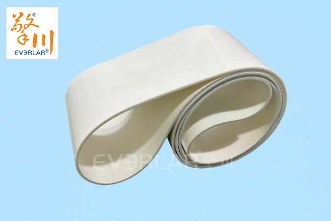 白色PVC輸送帶耐磨抗拉食品電子物流流水線輸送機傳送帶定制