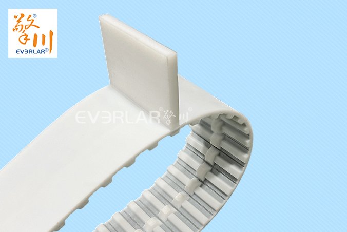 PU同步帶加擋塊耐磨耐油食品級行業(yè)聚氨酯傳動帶廠家定制