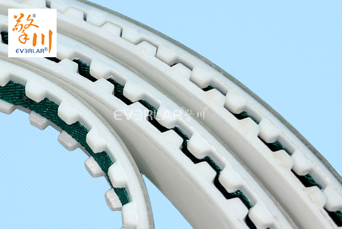 PU同步帶加PU膠綠布打孔開槽精準傳動防滑包裝機械聚氨酯工業(yè)皮帶定制