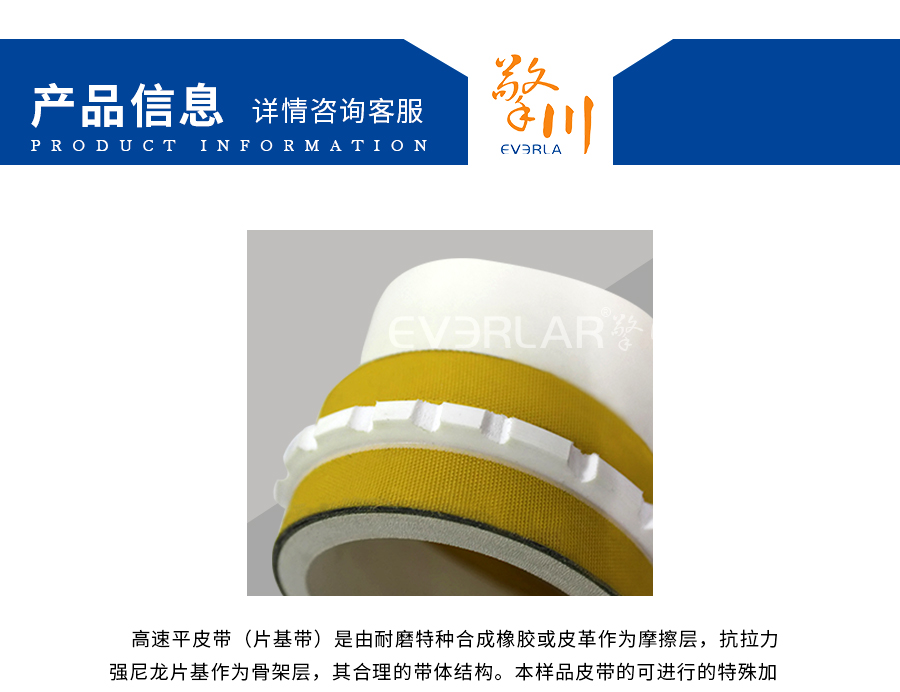 齒形導(dǎo)條片基帶